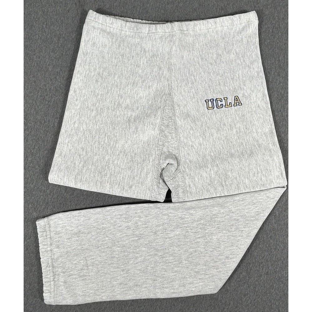 Vintage 90s Champion Reverse Weave UCLA Made In USA Sweatpants Size Large